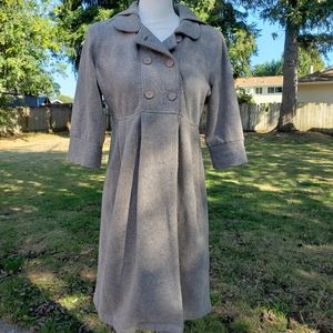 Plush & Lush Sweatshirt Coat, Size M